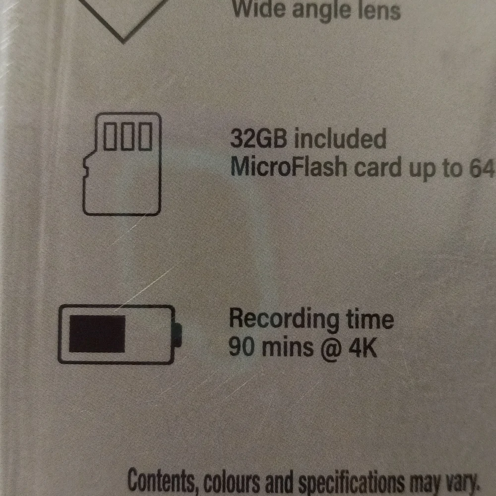4K WiFi action camera